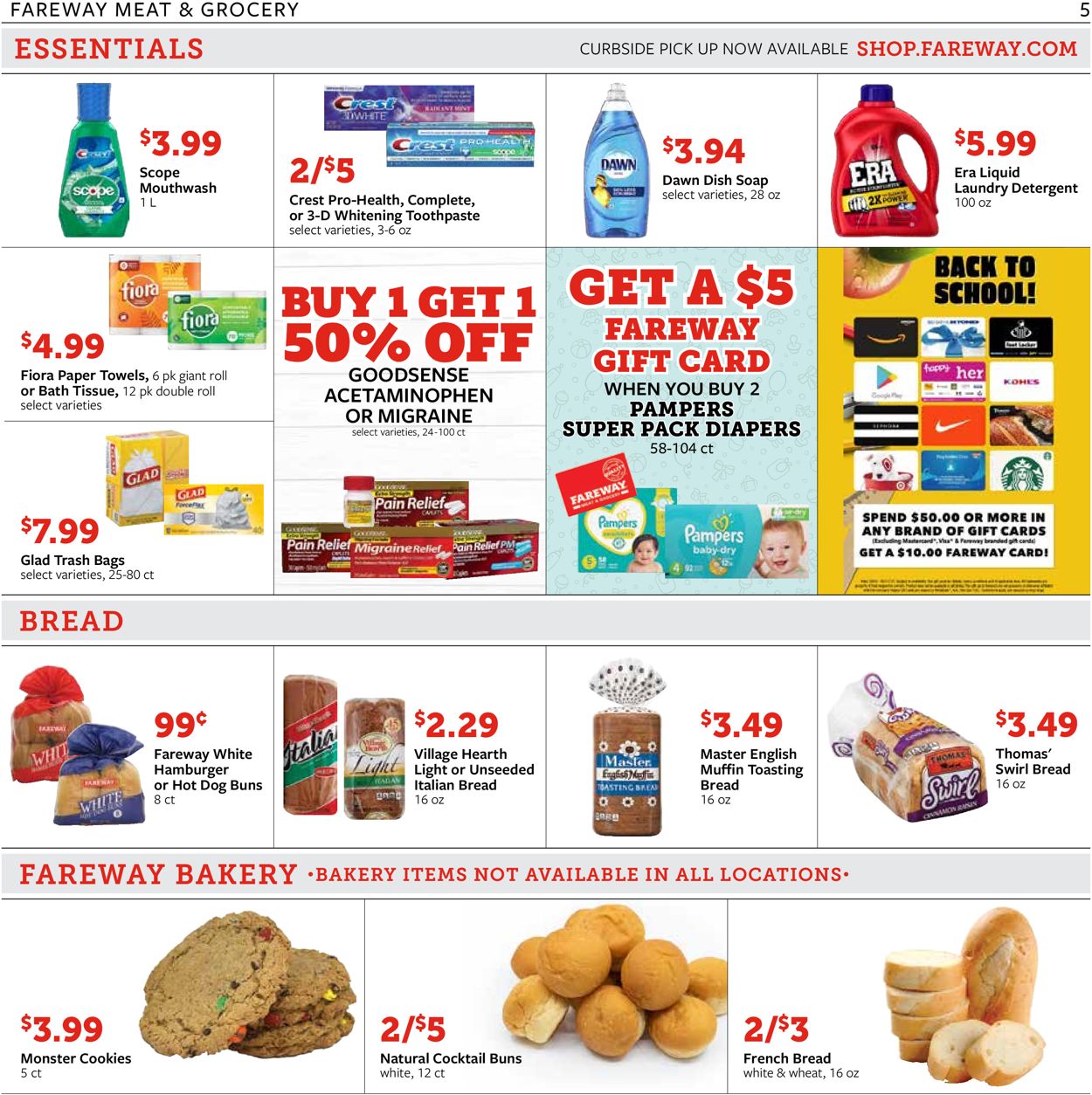 Fareway Ad from 08/11/2021