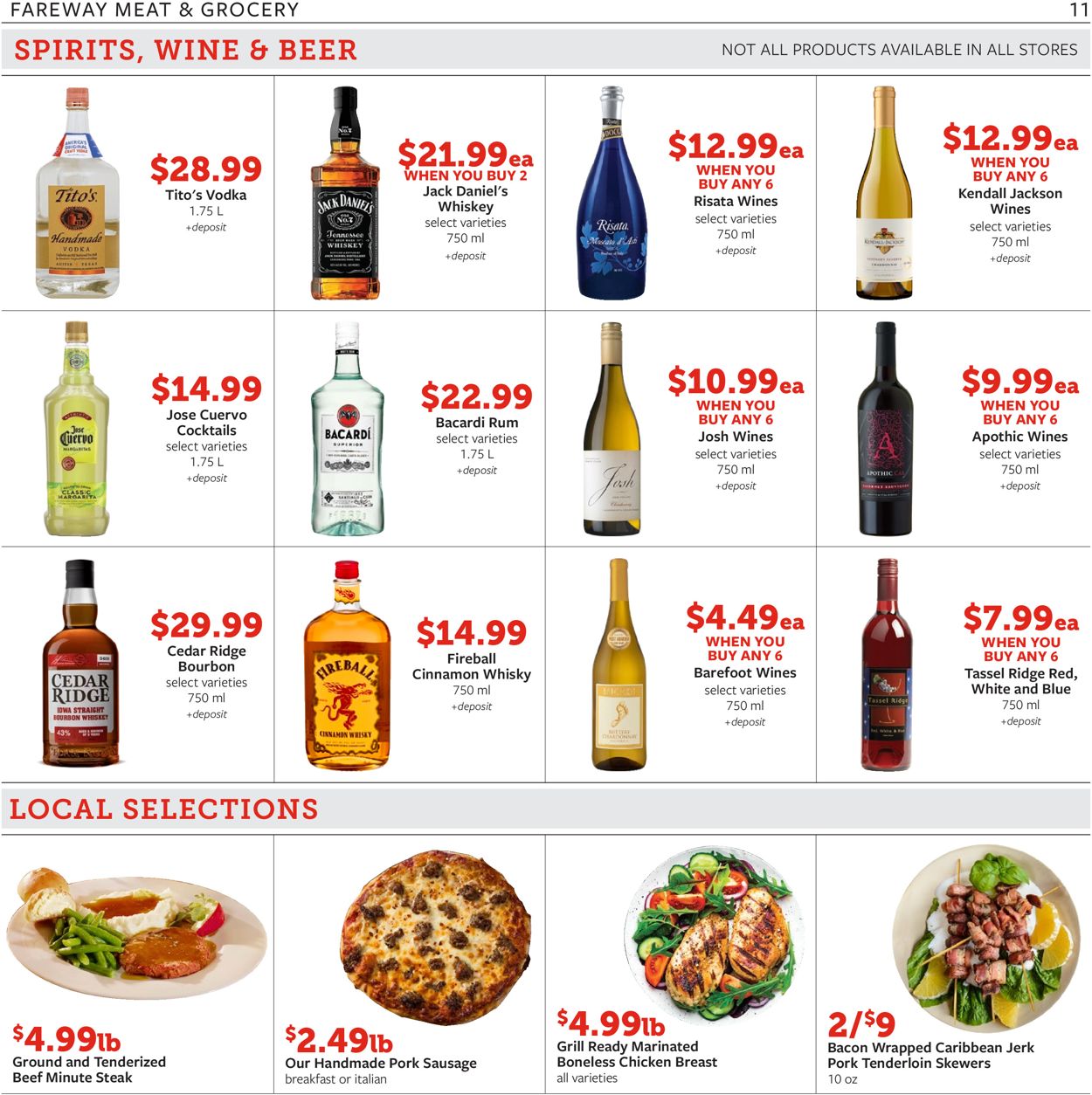 Fareway Ad from 08/31/2021