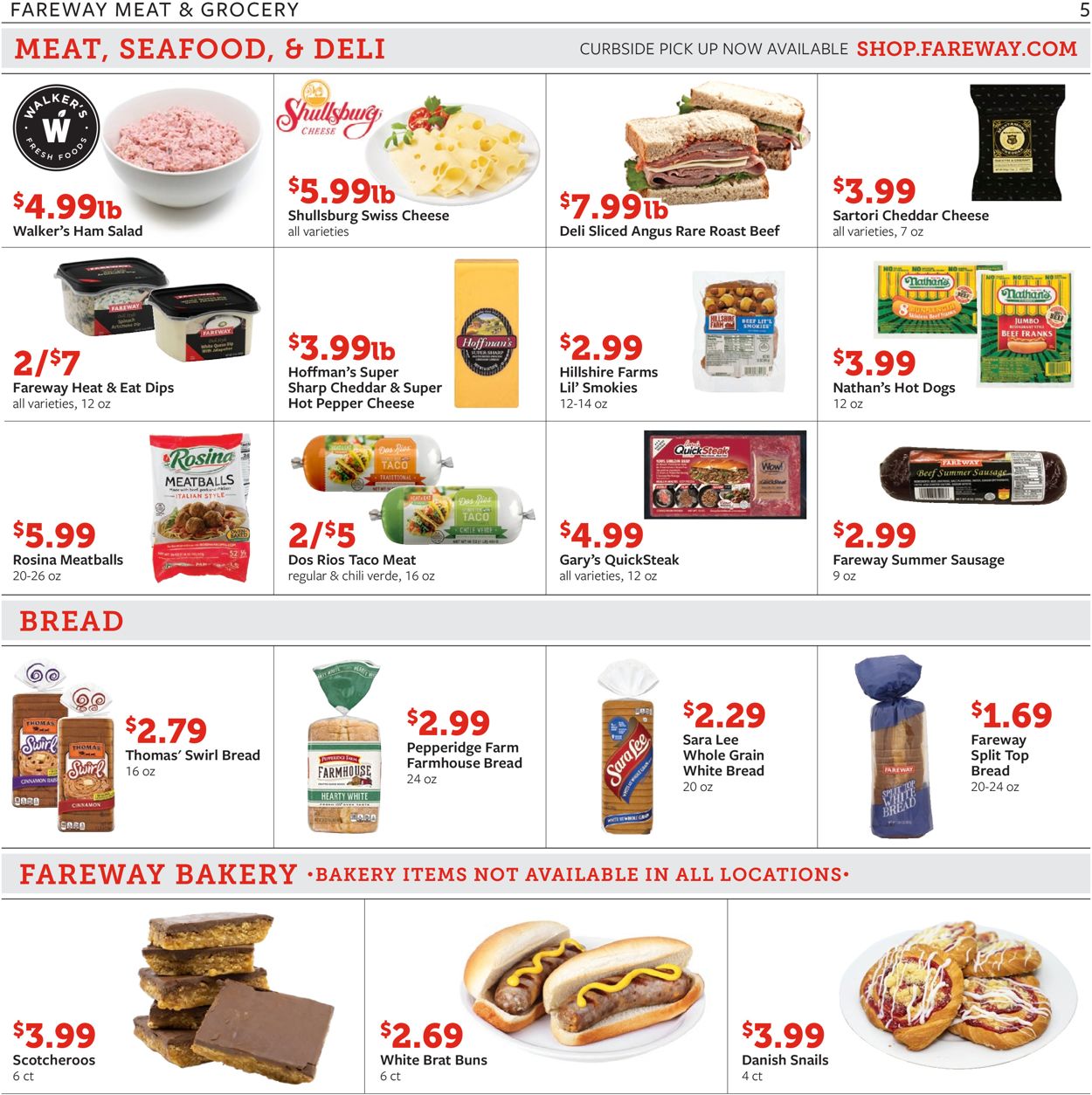 Fareway Ad from 09/07/2021