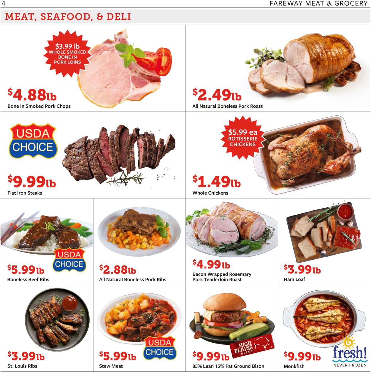 Fareway Ad from 09/22/2021