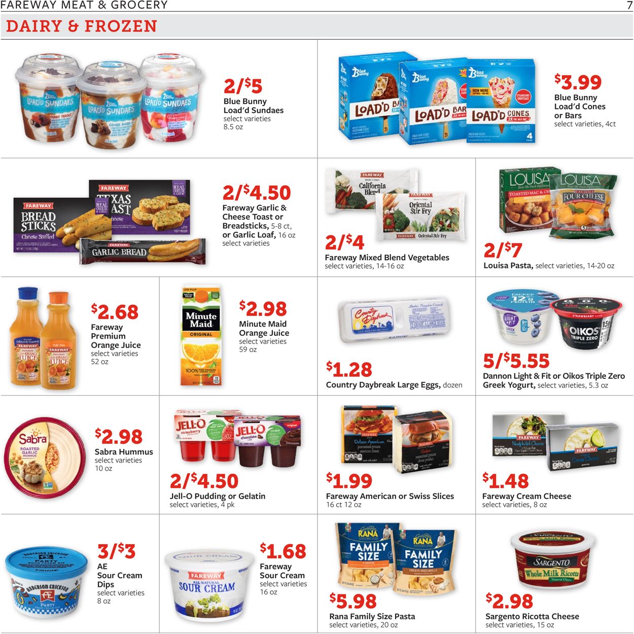 Fareway Ad from 10/05/2021