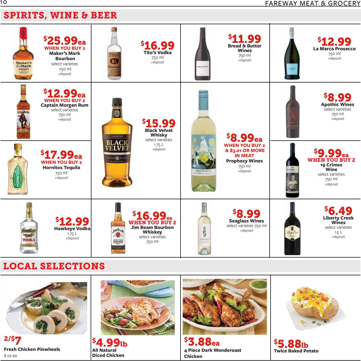 Fareway Ad from 10/13/2021