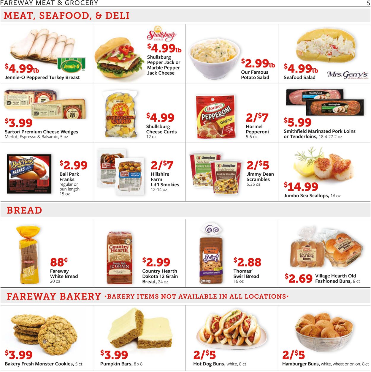 Fareway Ad from 10/27/2021