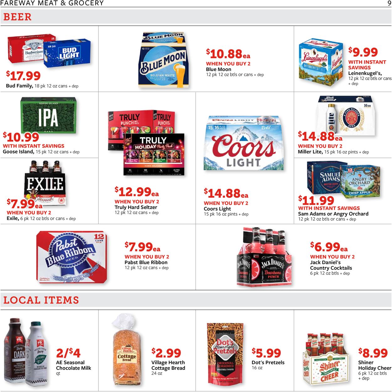 Fareway Ad from 11/16/2021