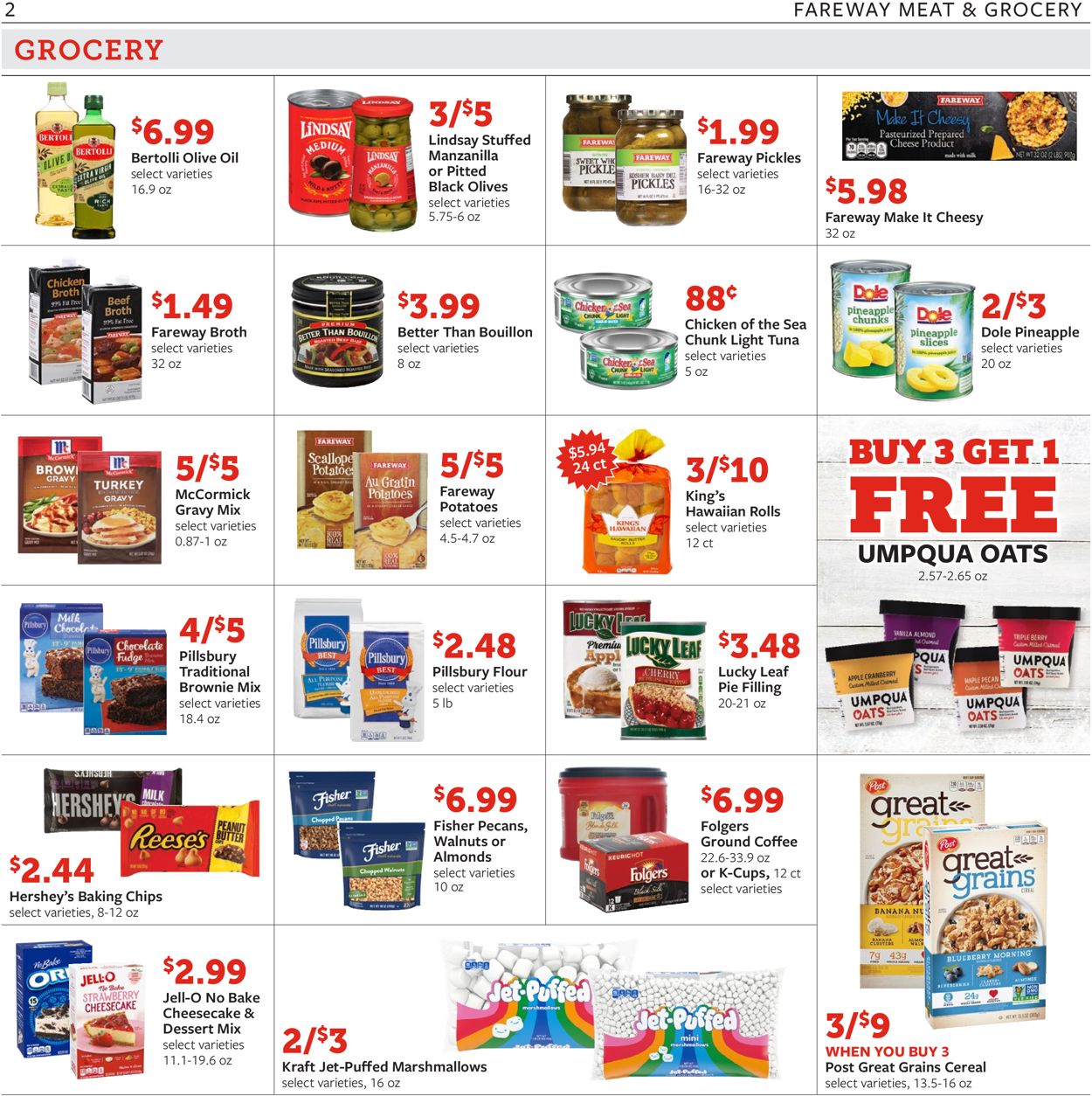 Fareway Ad from 12/14/2021