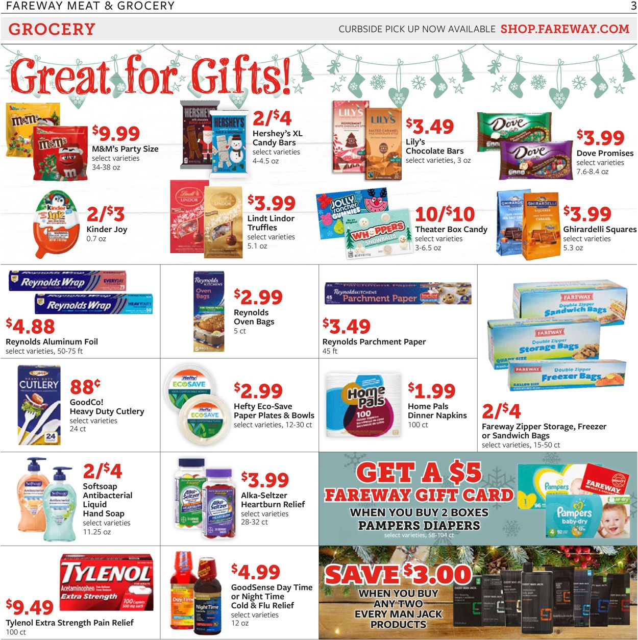 Fareway Ad from 12/22/2021