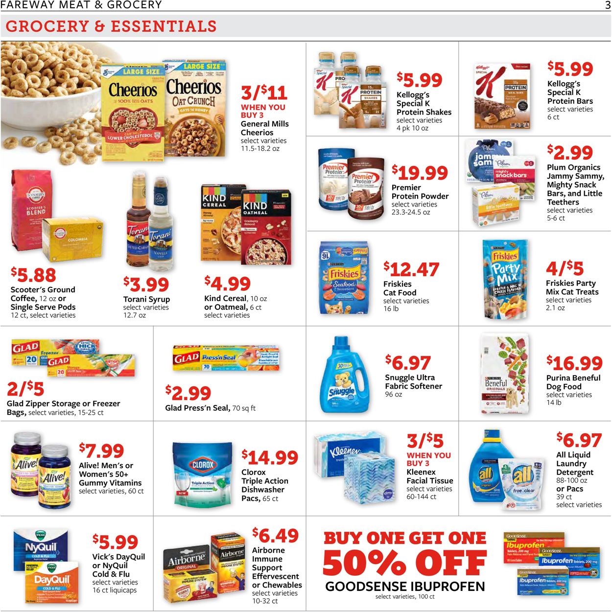 Fareway Ad from 12/28/2021