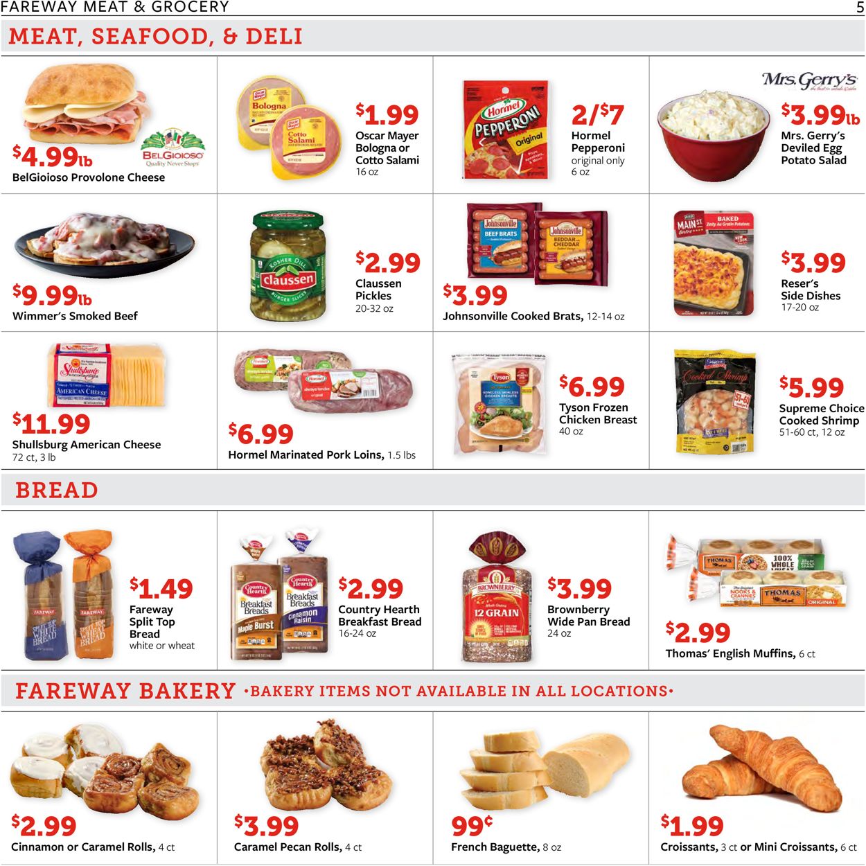 Fareway Ad from 01/18/2022