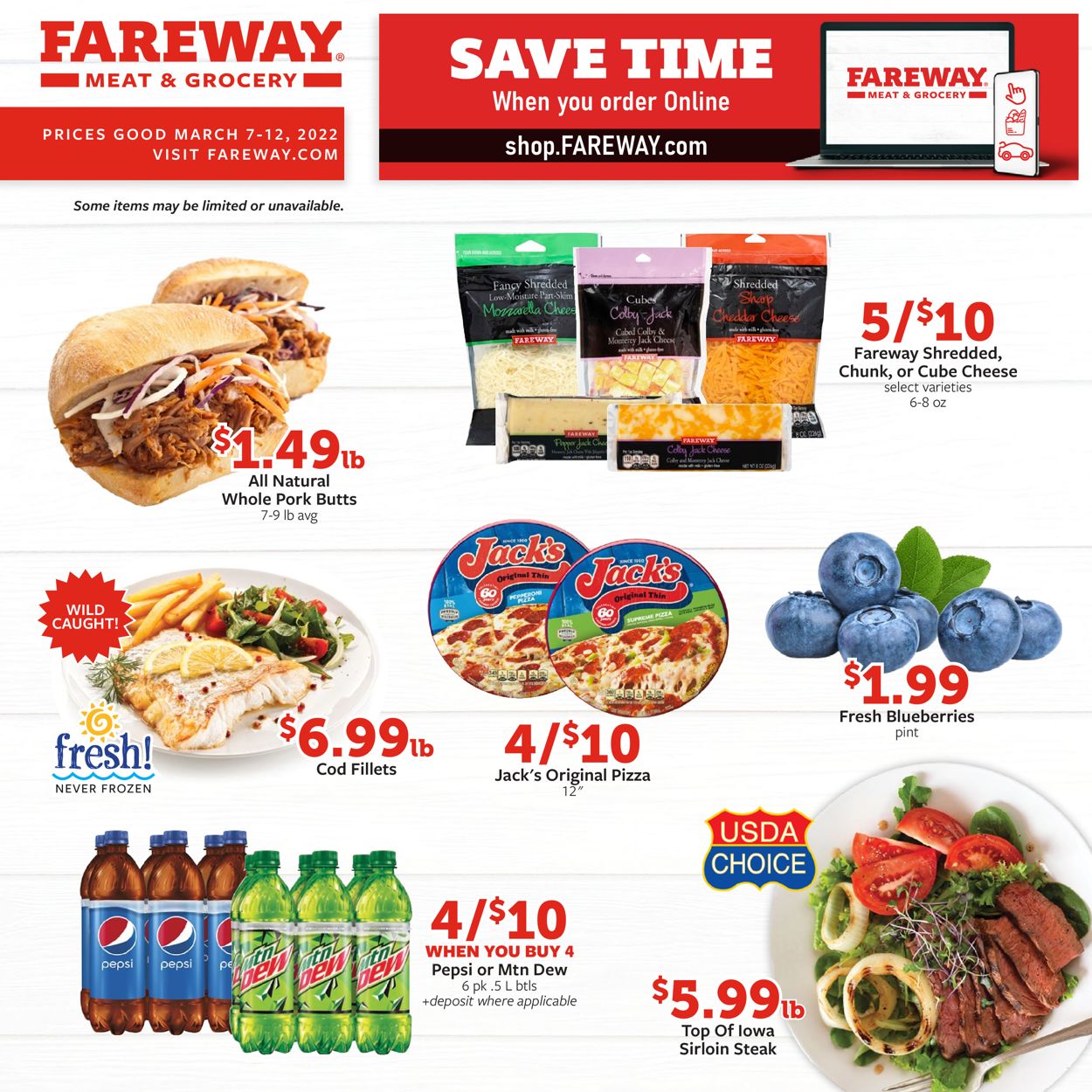 Fareway Ad from 03/06/2022
