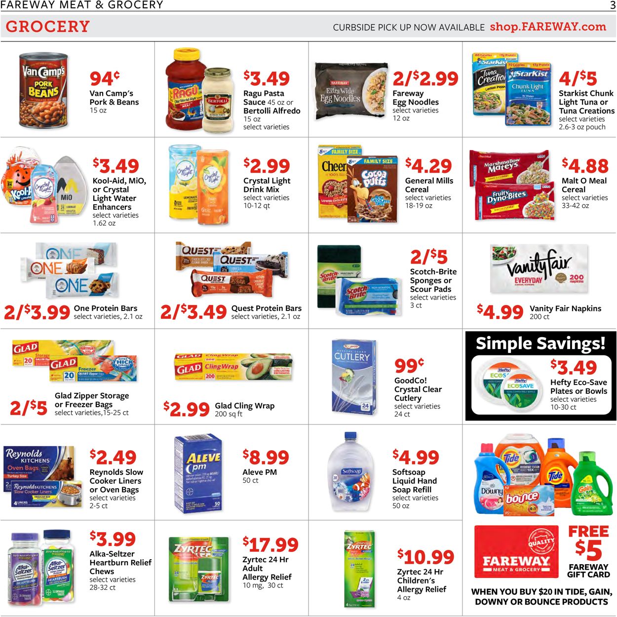 Fareway Ad from 04/10/2022