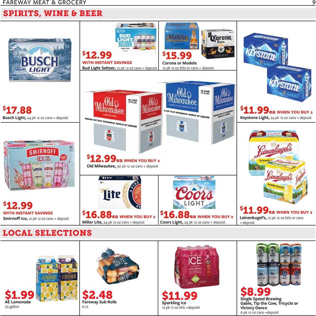 Fareway Ad from 08/21/2022