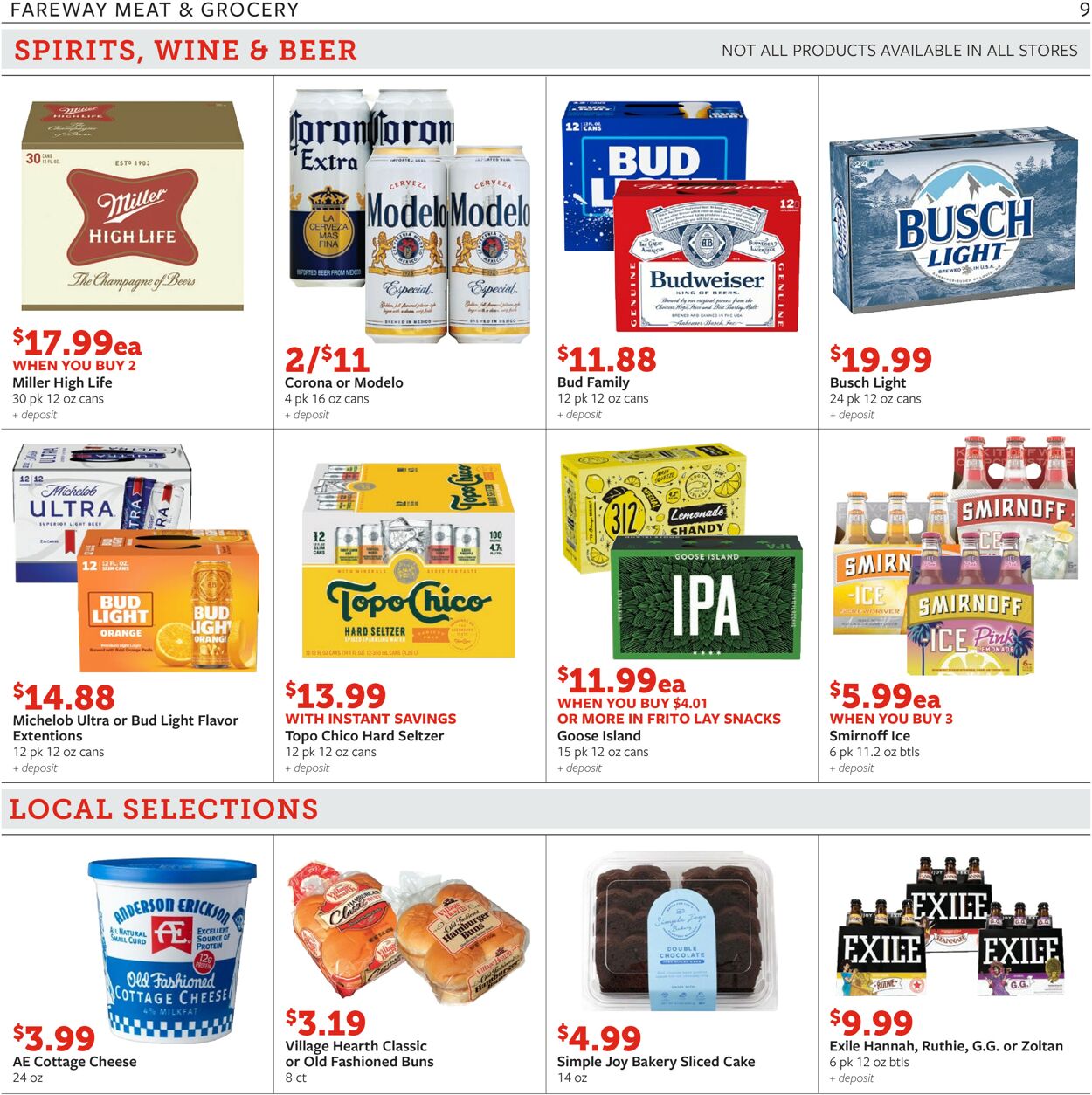 Fareway Ad from 09/11/2022
