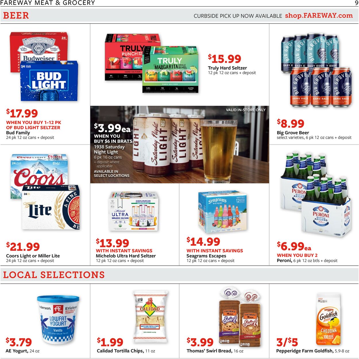 Fareway Ad from 09/19/2022