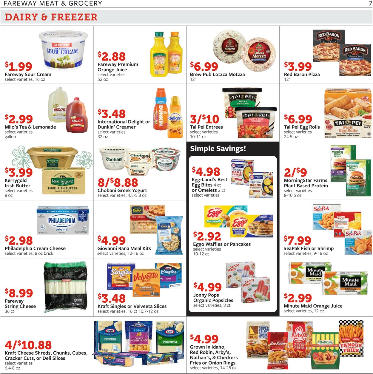 Fareway Ad from 03/12/2023