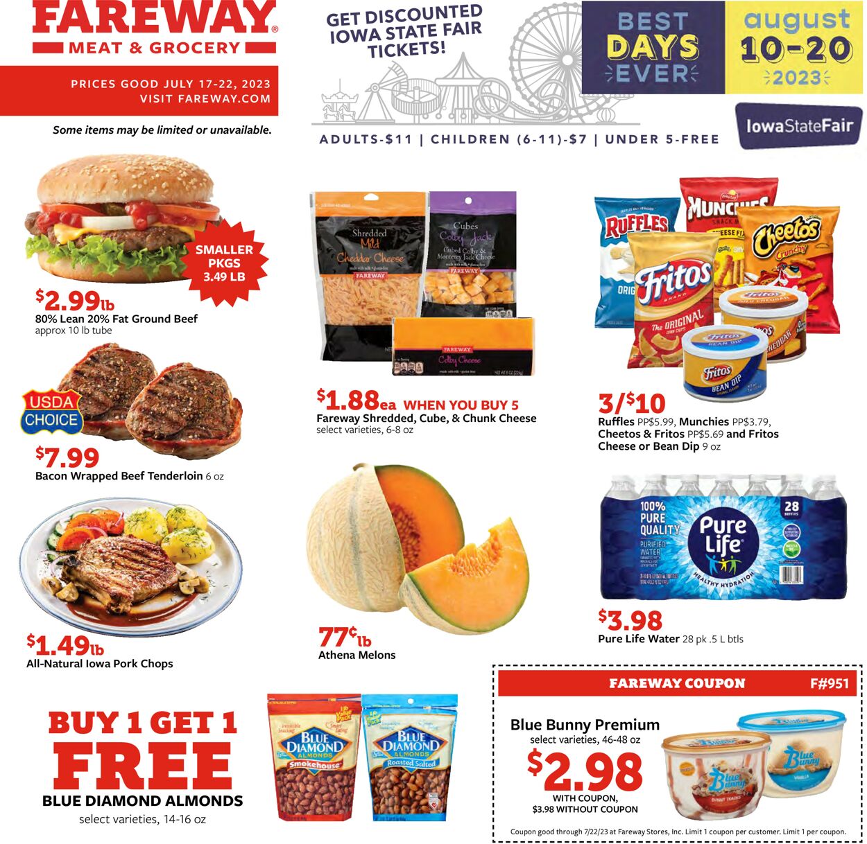 Fareway Ad from 07/16/2023