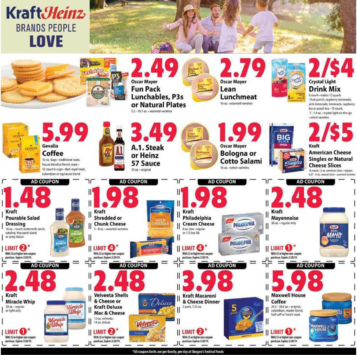 Festival Foods Ad from 05/22/2019
