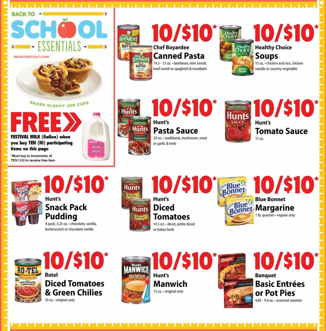 Festival Foods Ad from 09/18/2019