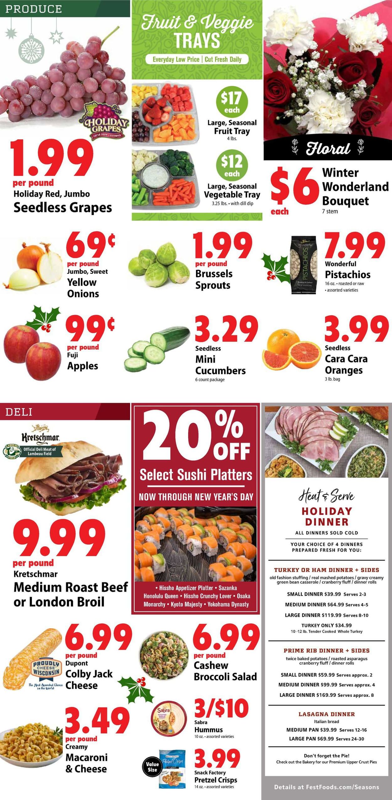 Festival Foods Ad from 12/18/2019