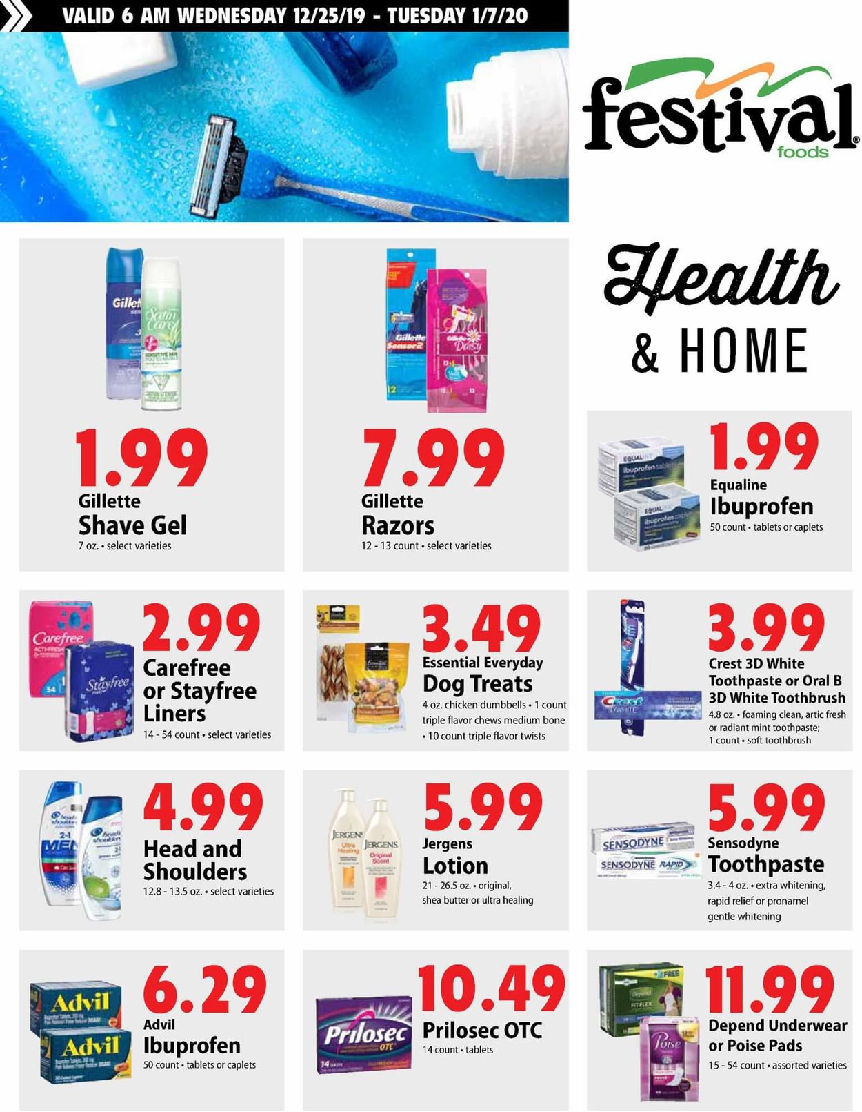 Festival Foods Ad from 01/01/2020