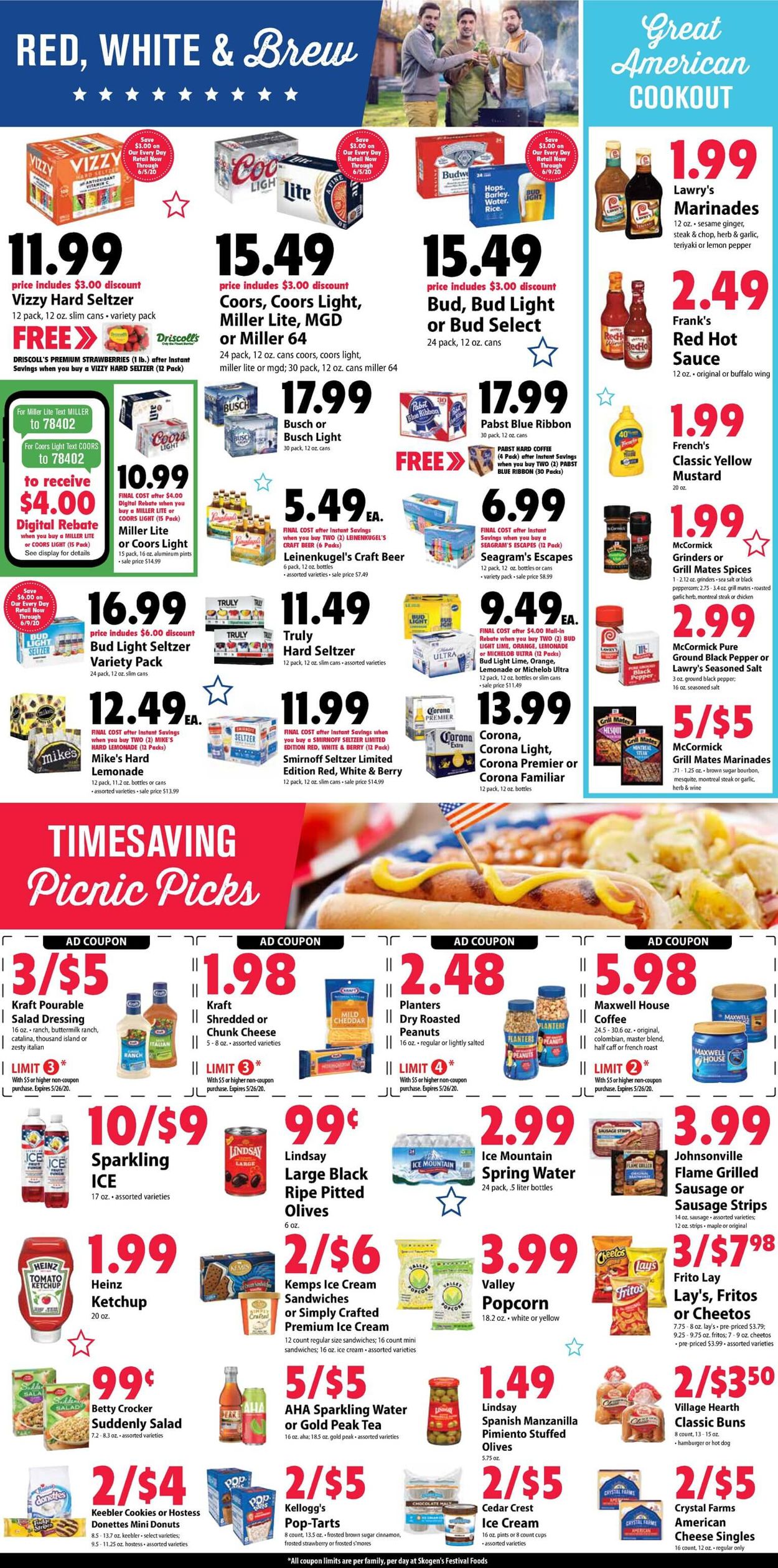 Festival Foods Ad from 05/20/2020