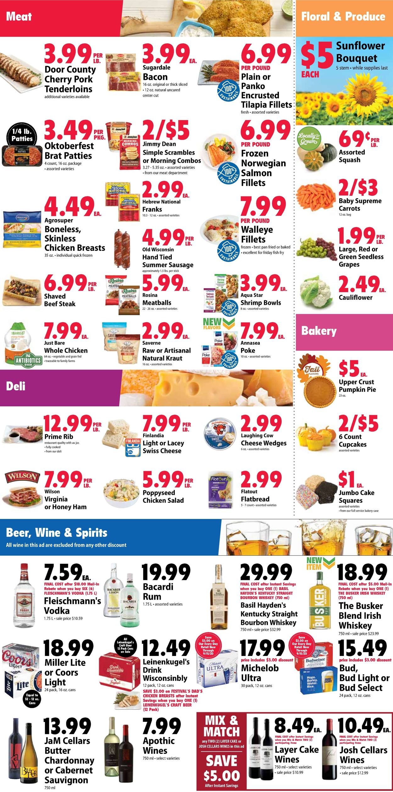 Festival Foods Ad from 09/09/2020