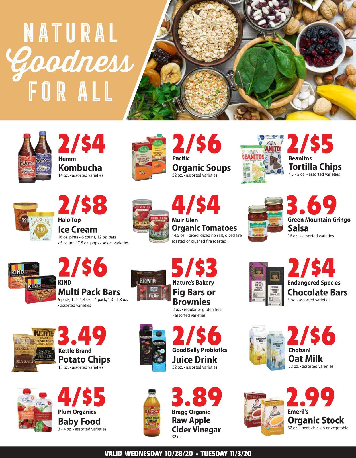 Festival Foods Ad from 10/28/2020