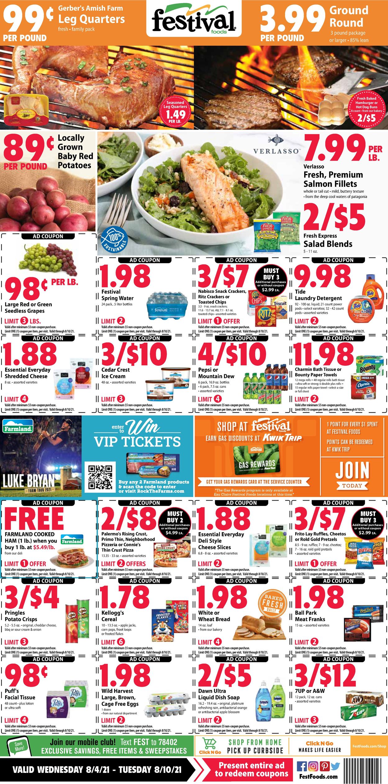 Festival Foods Ad from 08/04/2021
