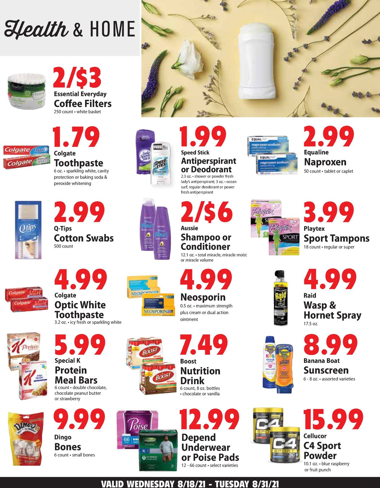 Festival Foods Ad from 08/25/2021
