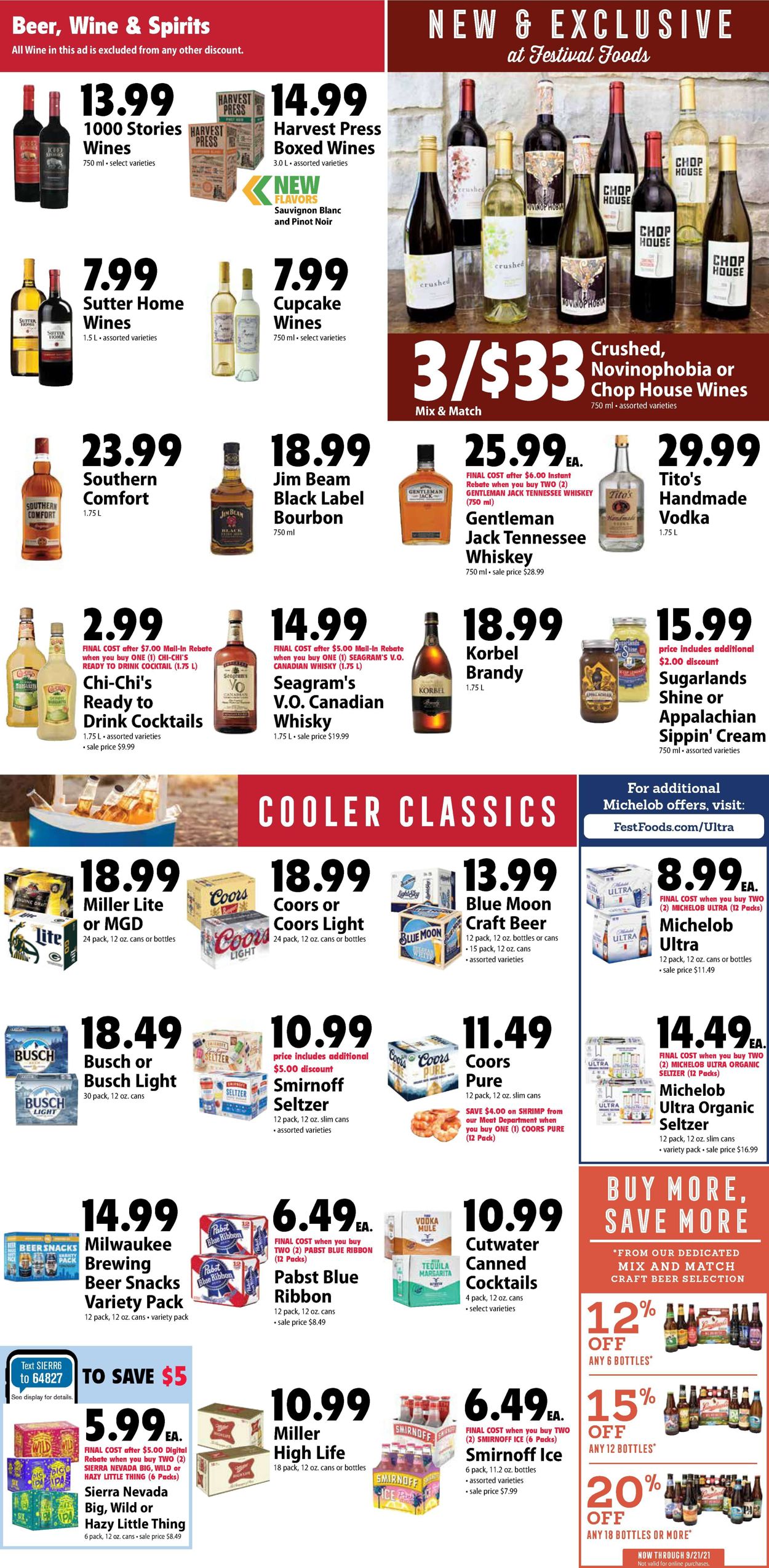 Festival Foods Ad from 09/15/2021