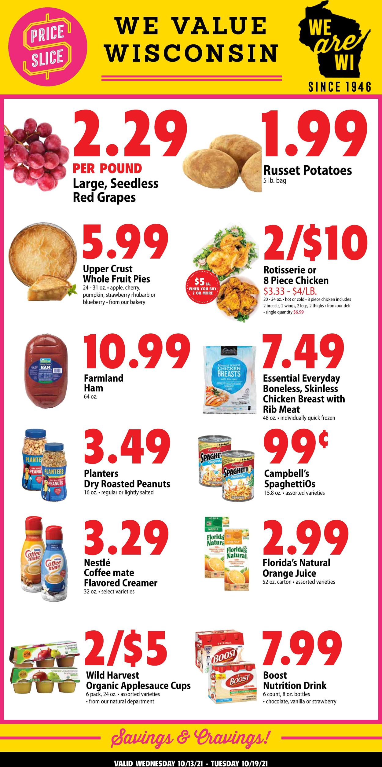 Festival Foods Ad from 10/13/2021
