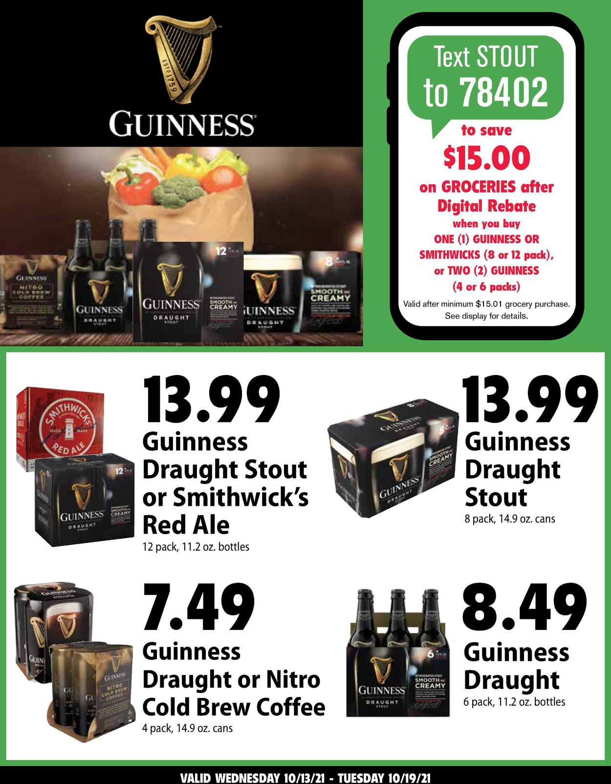 Festival Foods Ad from 10/13/2021