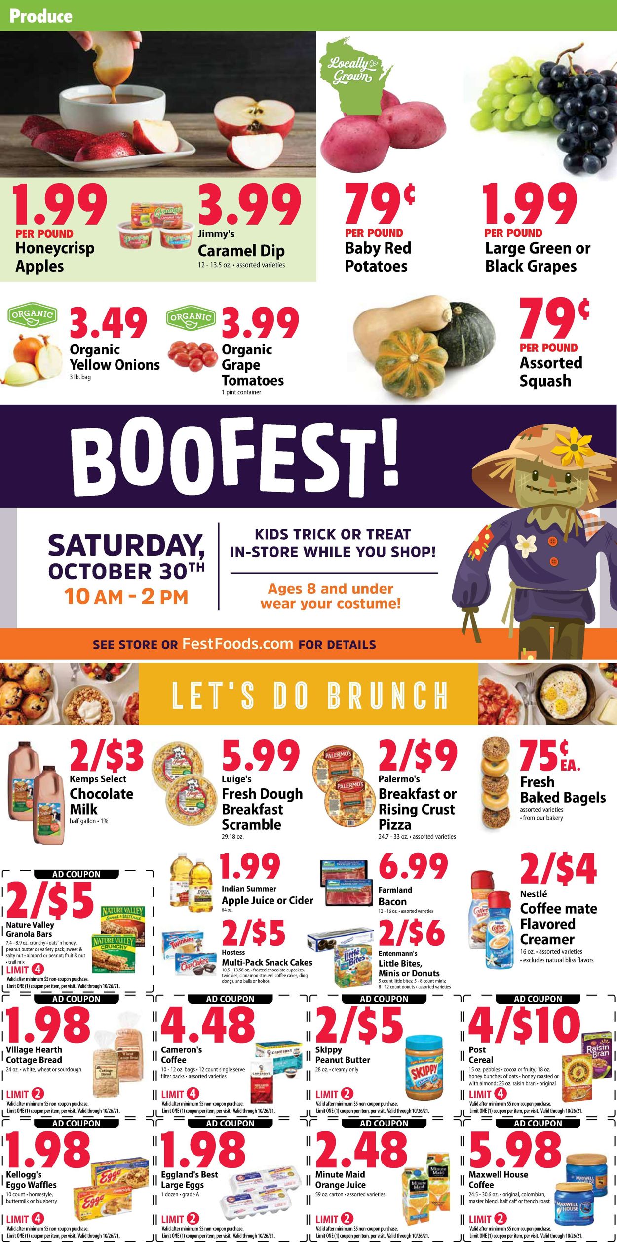 Festival Foods Ad from 10/20/2021