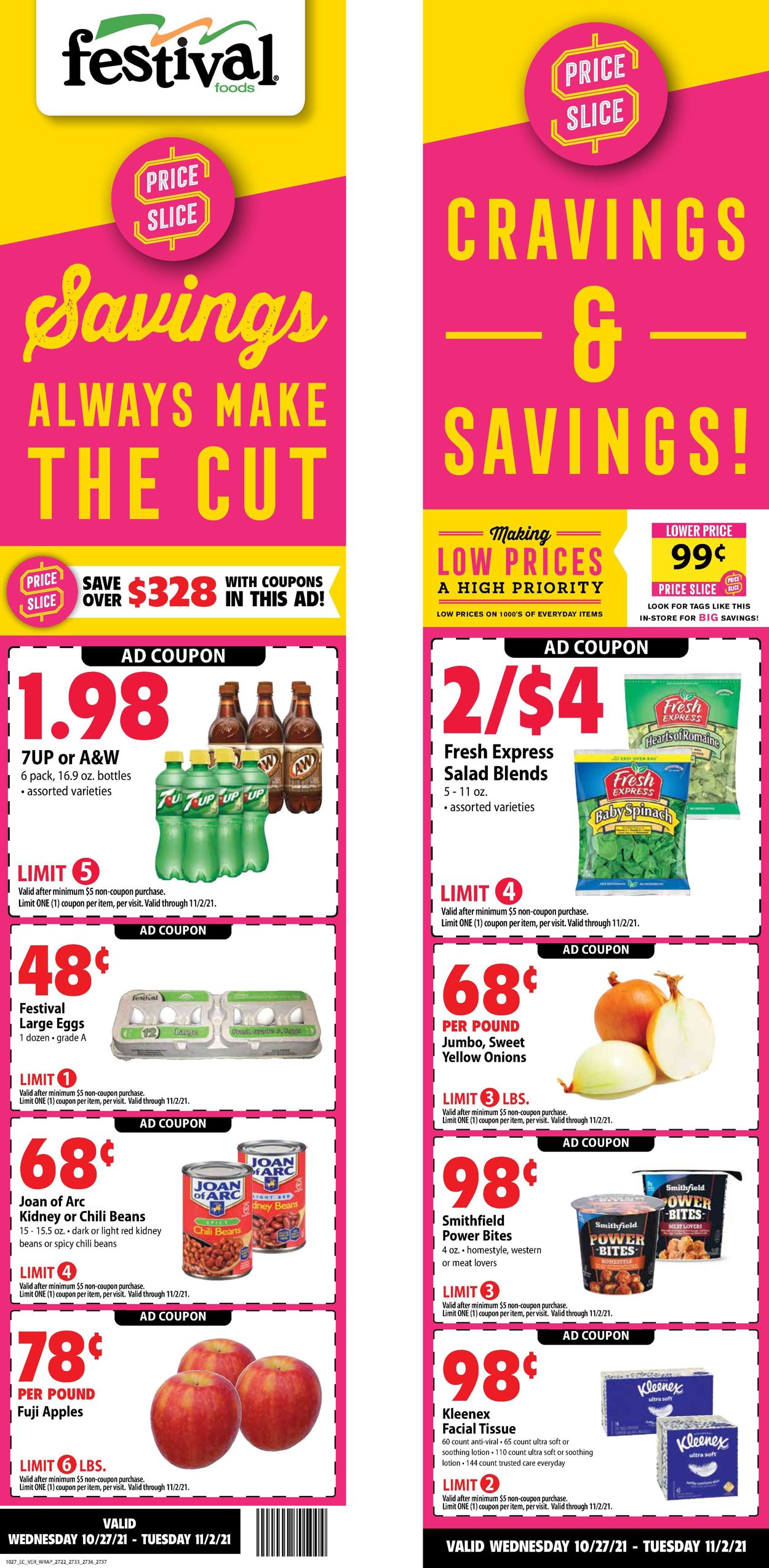Festival Foods Ad from 10/27/2021