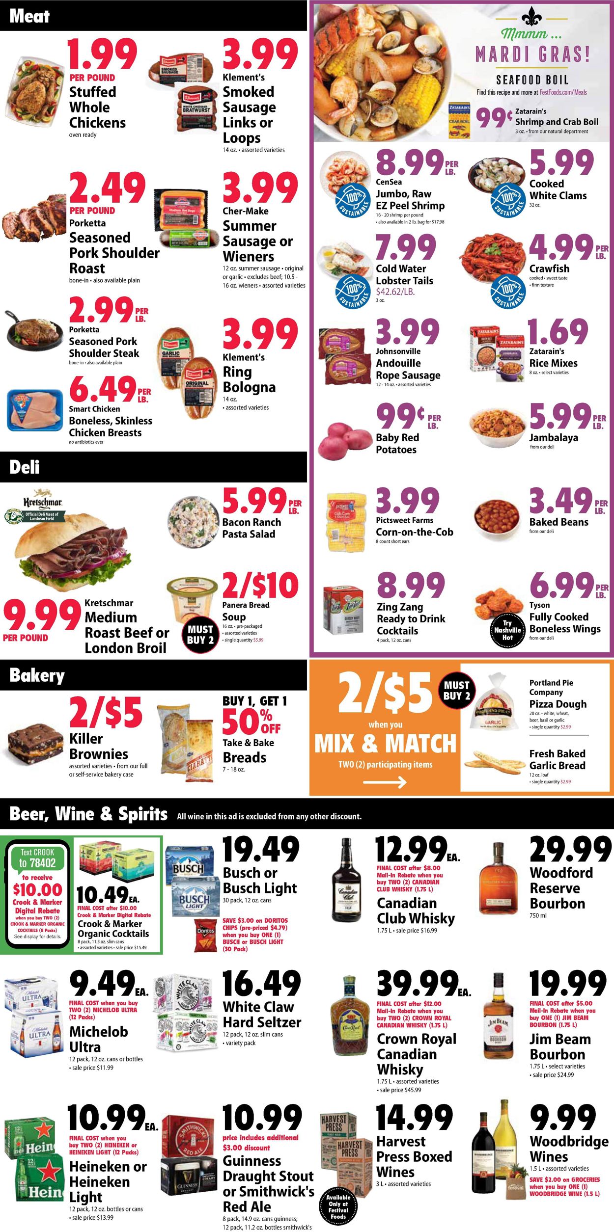 Festival Foods Ad from 02/23/2022
