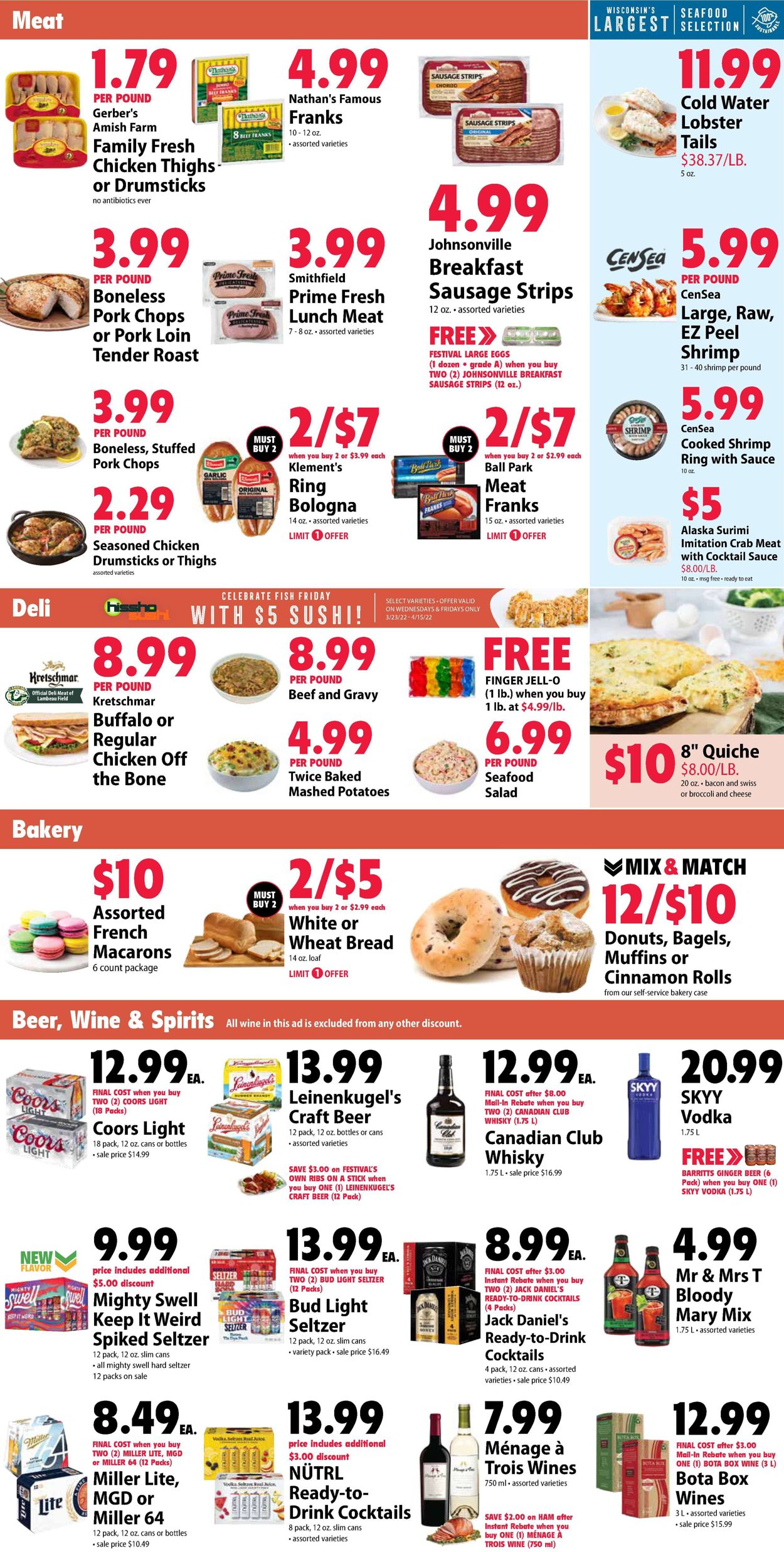 Festival Foods Ad from 03/23/2022