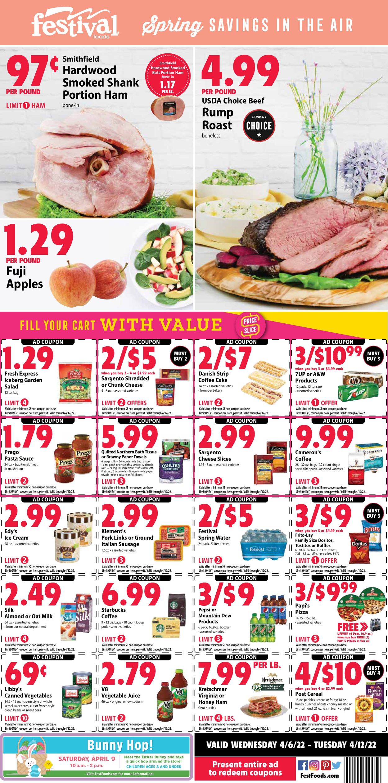 Festival Foods Ad from 04/06/2022