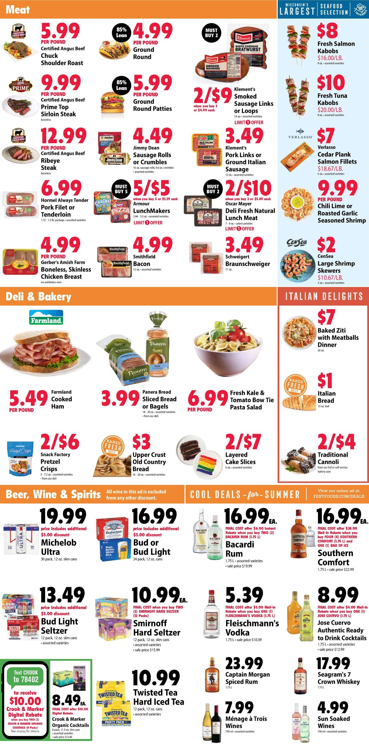 Festival Foods Ad from 06/08/2022