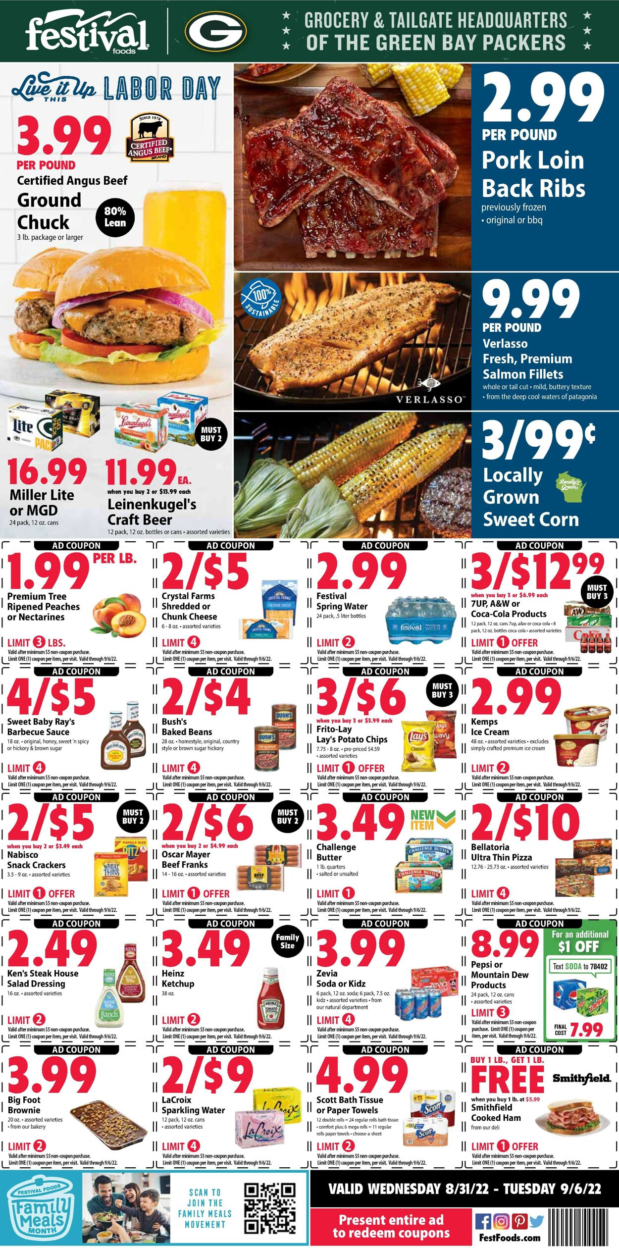 Festival Foods Ad from 08/31/2022