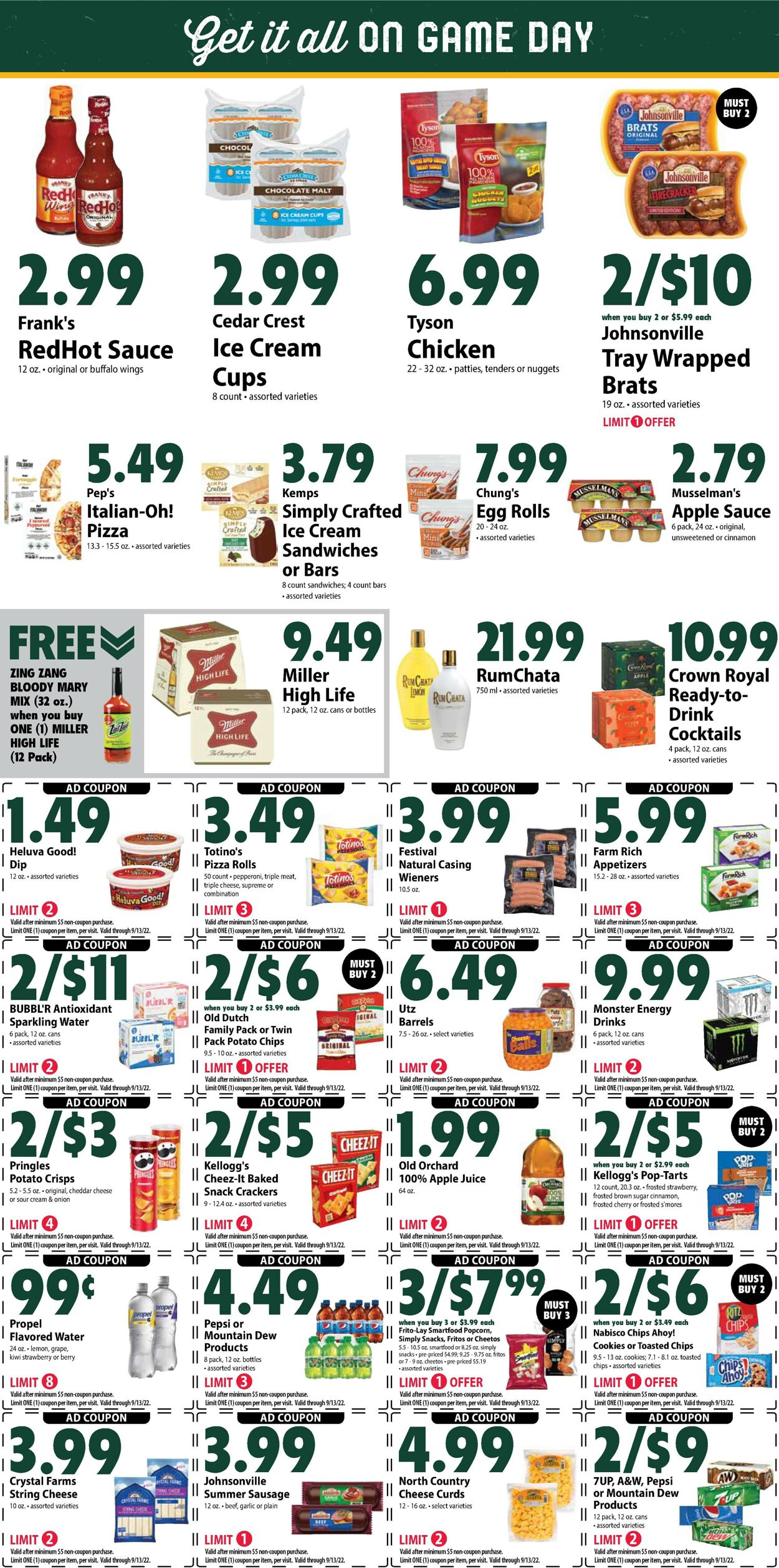 Festival Foods Ad from 09/07/2022