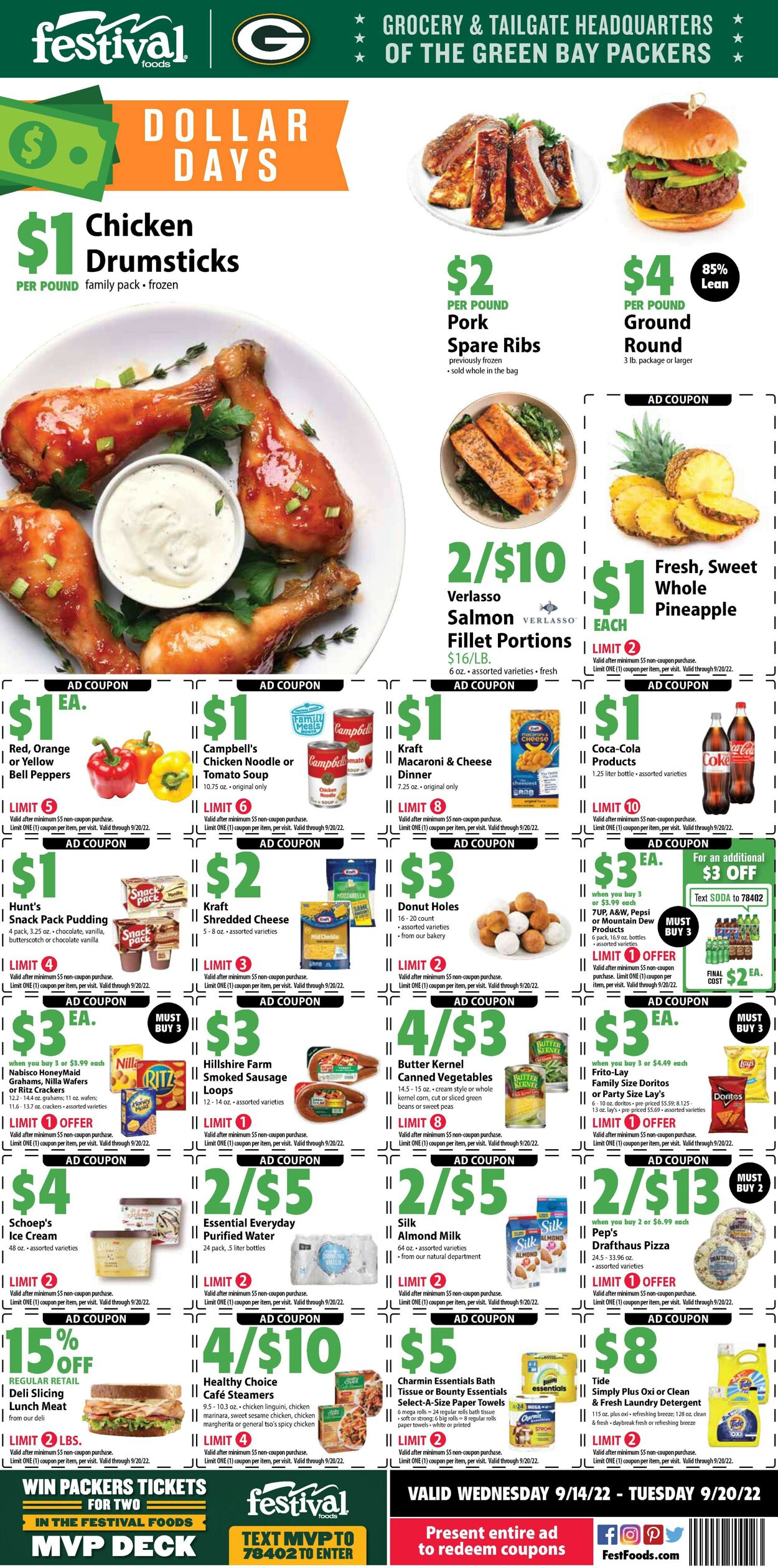 Festival Foods Ad from 09/14/2022