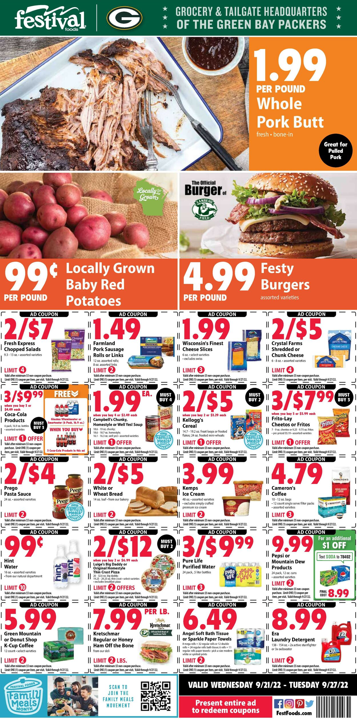 Festival Foods Ad from 09/21/2022