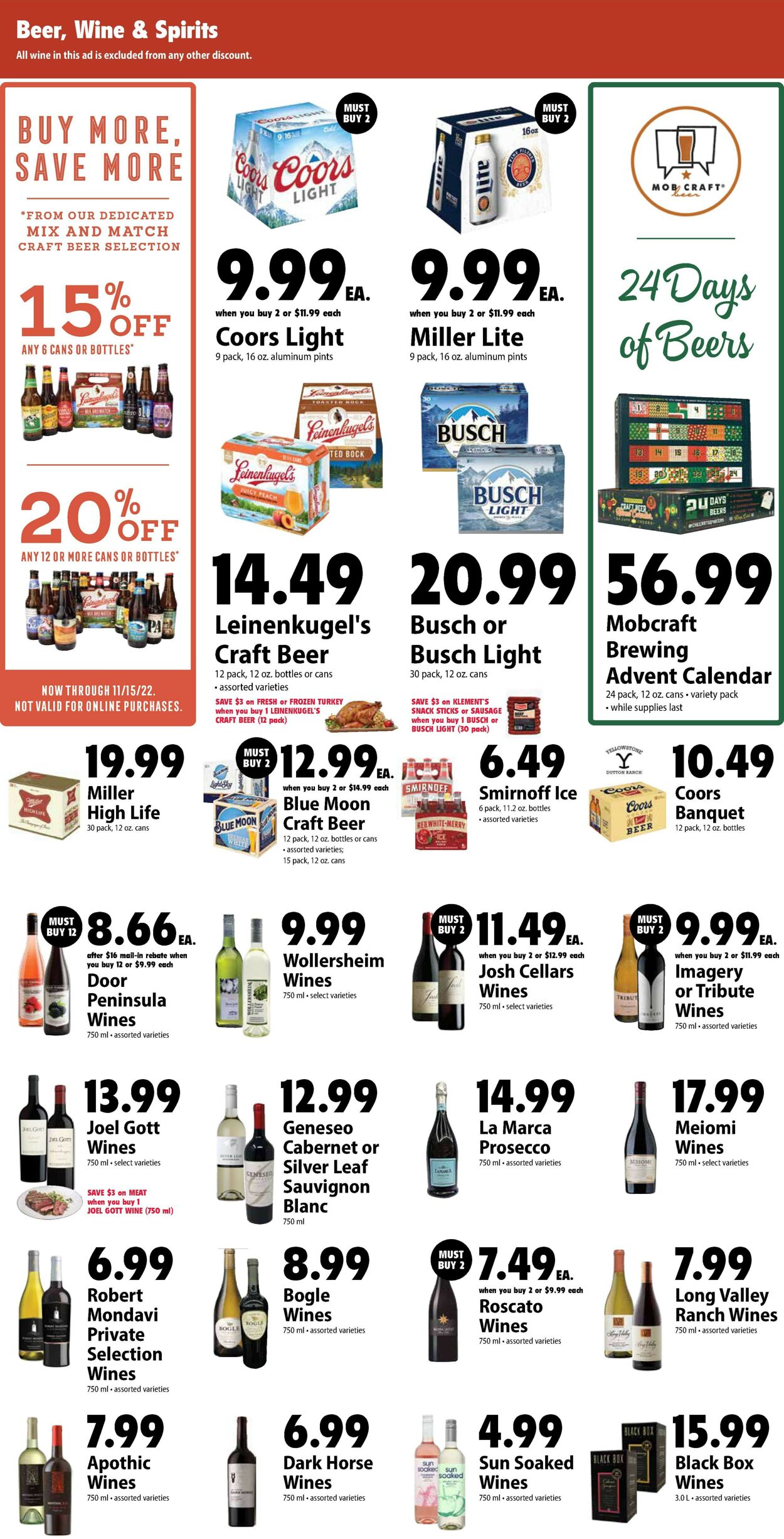 Festival Foods Ad from 11/09/2022