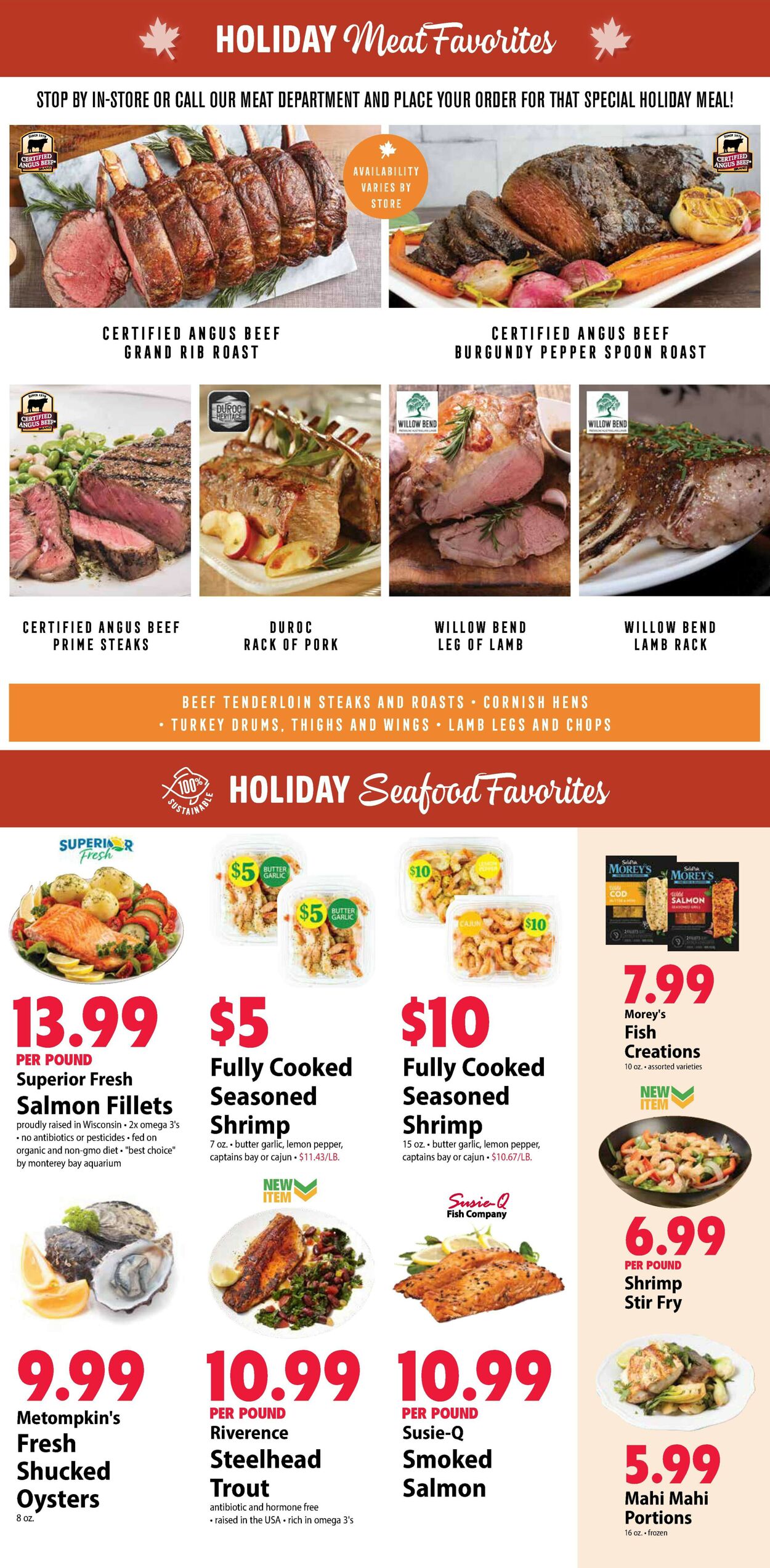 Festival Foods Ad from 11/16/2022