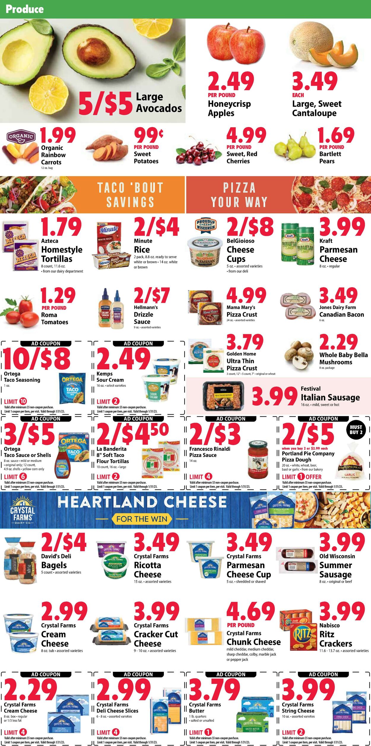 Festival Foods Ad from 01/25/2023