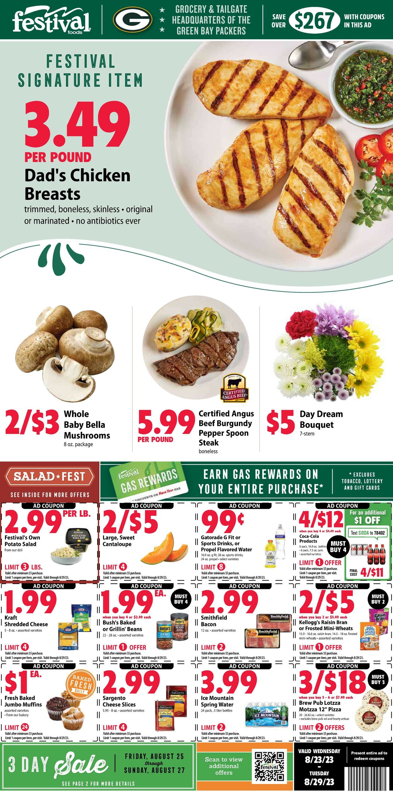Festival Foods Ad from 08/23/2023
