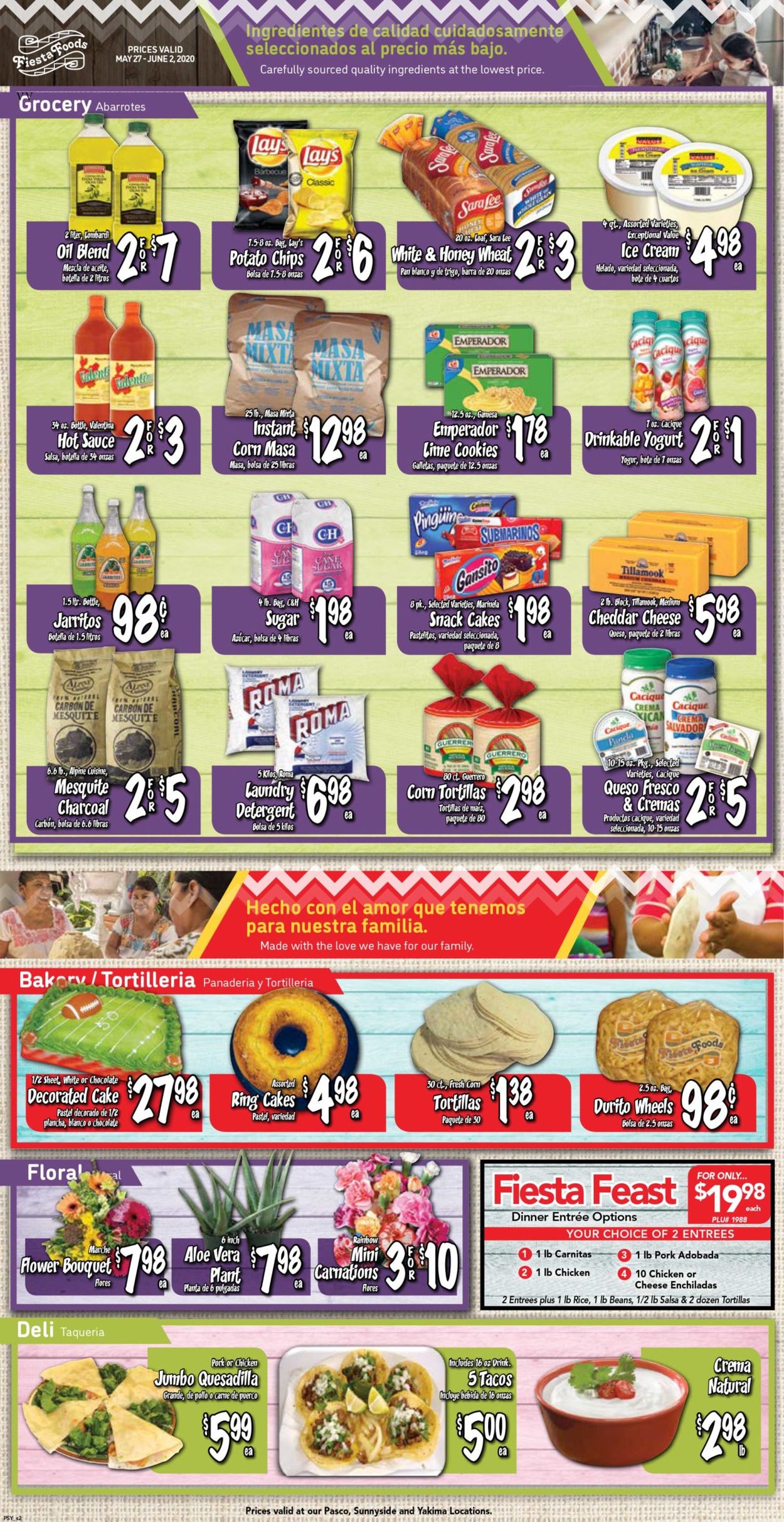 Fiesta Foods SuperMarkets Ad from 05/27/2020