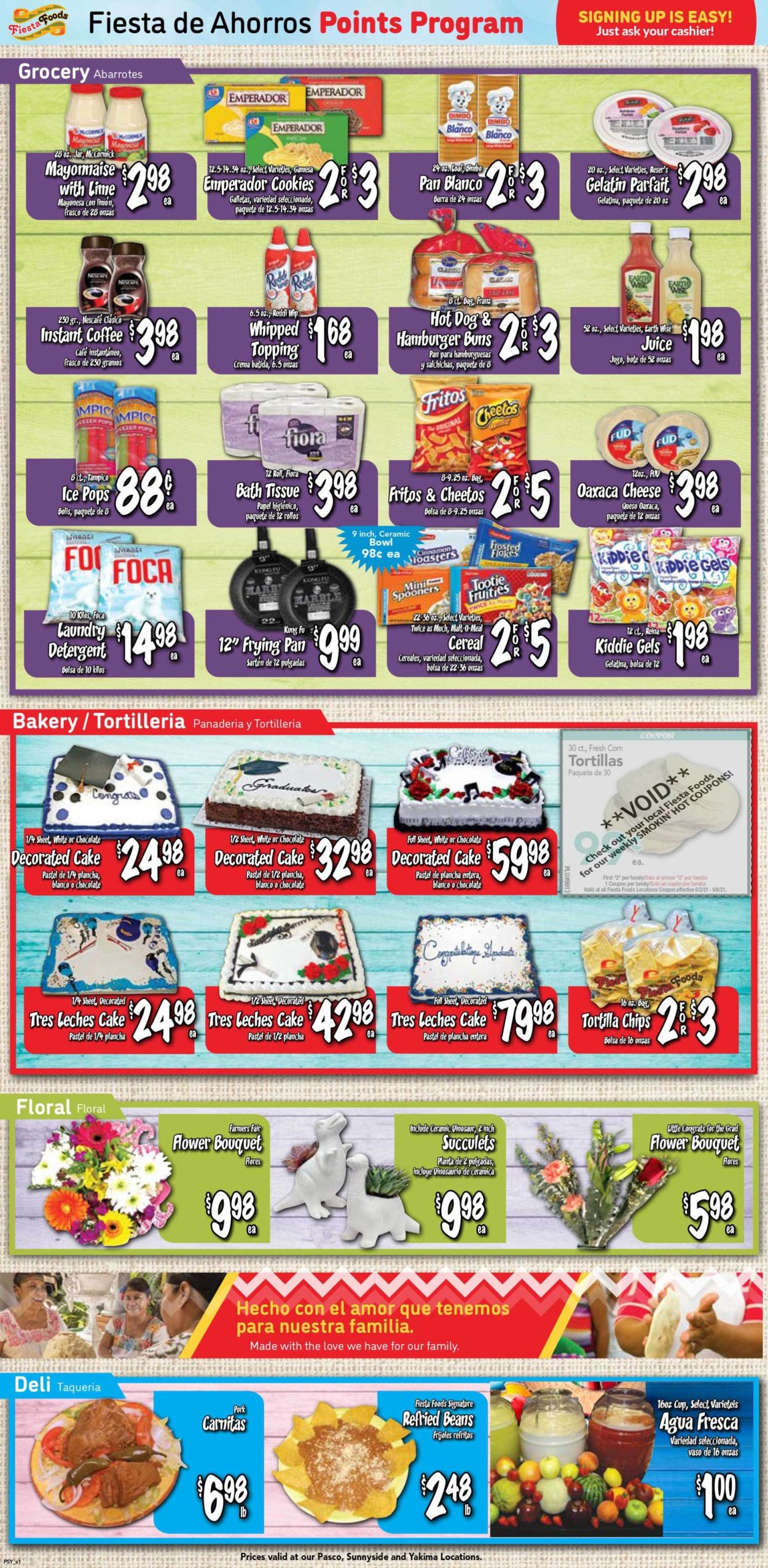 Fiesta Foods SuperMarkets Ad from 06/02/2021