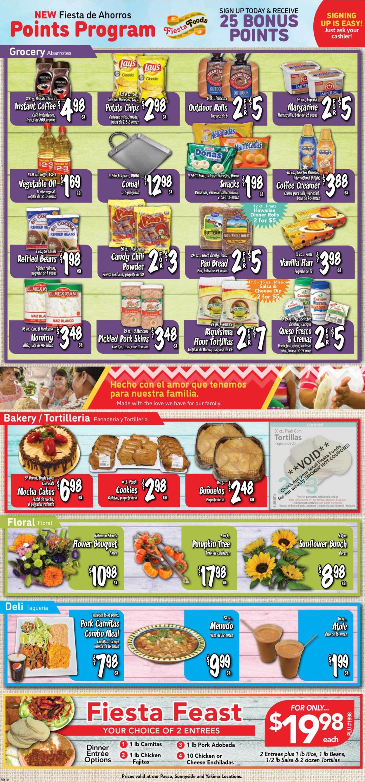 Fiesta Foods SuperMarkets Ad from 10/20/2021