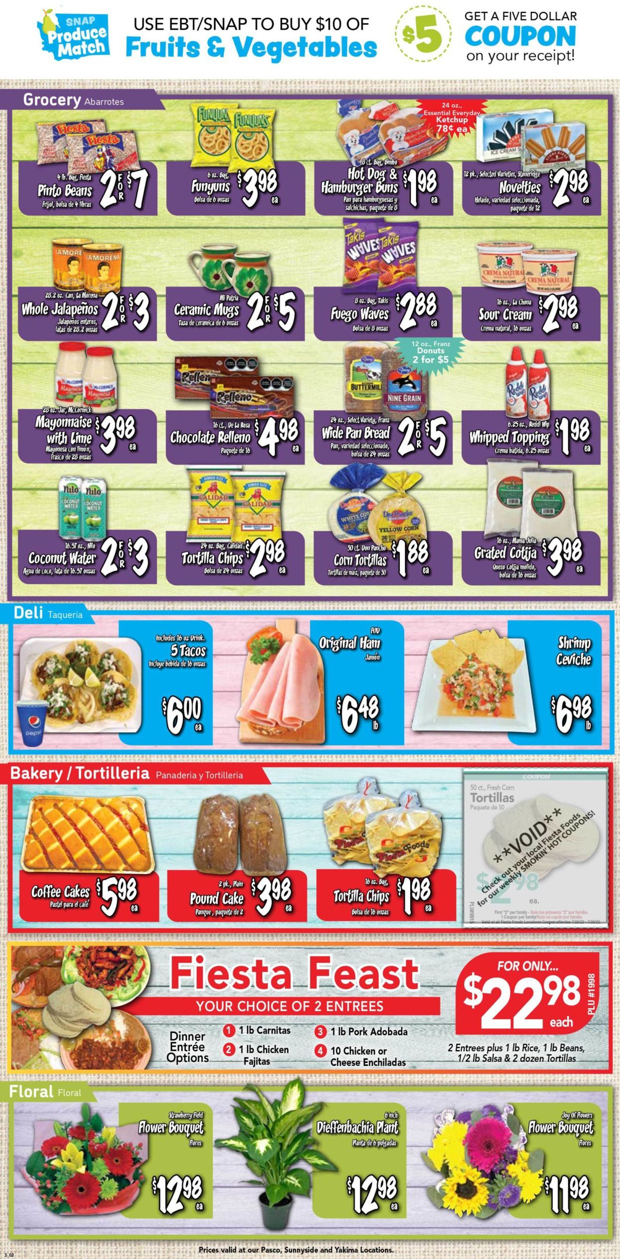 Fiesta Foods SuperMarkets Ad from 07/20/2022