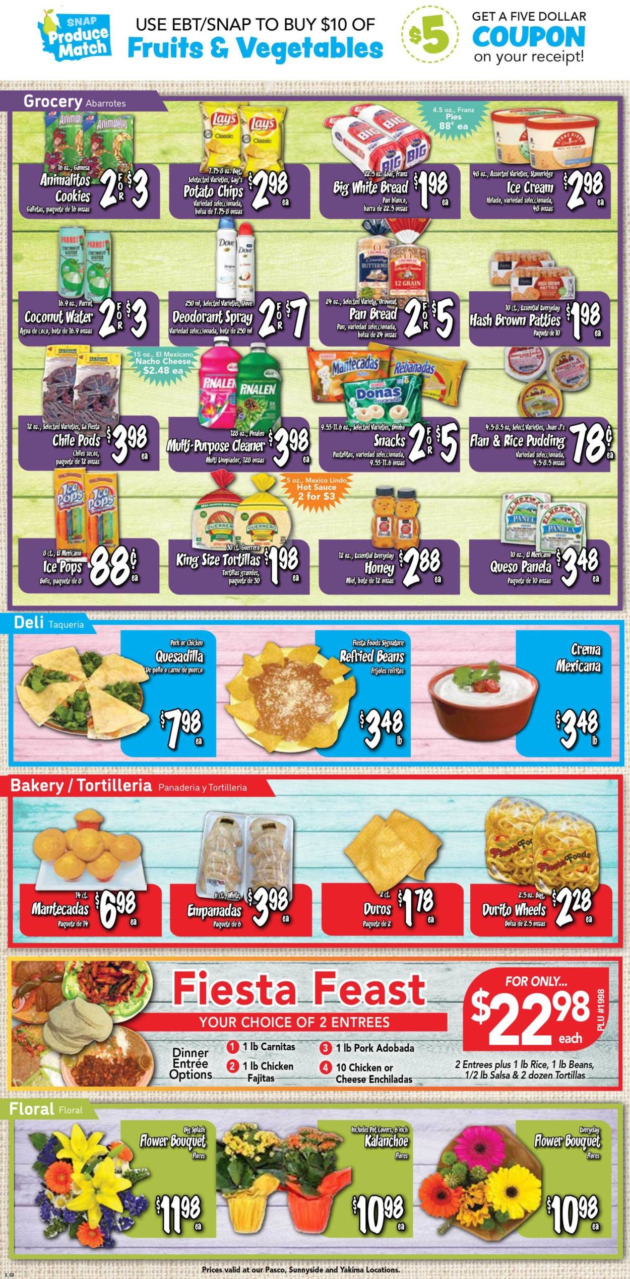 Fiesta Foods SuperMarkets Ad from 08/24/2022